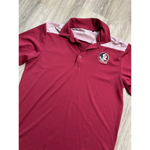Florida State Seminoles Columbia Golf Polo- Small - Picture 3 of 5